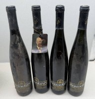 Auktion 376<br>4 Flaschen  "Geheimrat J" Rheingau Riesling 1988, Trocken (aus dem Weinkeller einer  bekannten Hamburger Reeder-Familie, n&auml;chste Auktion mehr)