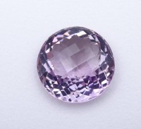 Los 5032 <br>loser bolivianischer Amethyst, 62,6ct.,Checkerboard Cut