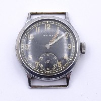 Los 16033 <br>Waffen - SS, Dienstuhr HELMA, selten, gab es nur bis zur Beendigung des Frankreichfeldzug 1940 für Offiziere,Uhr läuft, D. 33mm,