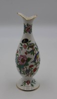 Los 2007 <br>Vase, Ansley, florales Dekor, H-23cm.