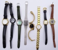 Los 6065 <br>Konvolut Damen Armbanduhren, Quartzwerke, Funktionen nicht überprüft,Alters- und Gebrauchsspuren