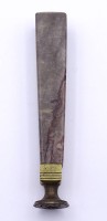 Los 10005 <br>Petschaft mit Krone und Initialen, L. 12,5cm