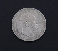 Los 15001 <br>Fünf Mark 1876 Wilhelm Deutscher Kaiser König v. Preussen B, D. 38,0mm, 27,37g.