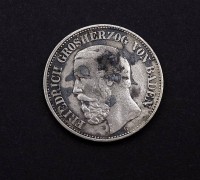 Los 15038 <br>Zwei Mark 1900 Friedrich Grosherzog von Baden, 10,87g.,28,0mm