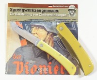 Los 16024 <br>Sprengwerkzeugmesser  mit Zertifikat - Sammleranfertigung