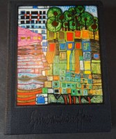 Los 14035 <br>Hundertwasser "Wiener Secession April-Mai 81", Buch voller Bilder, 15x11,5 cm