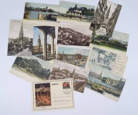 Auktion 339 / Los 6040 <br>11 Hamburg-Postkarten von ca. 1900-1930, 1 x Berlin, 3. Reich, tw. gelaufen, mit Altersspuren