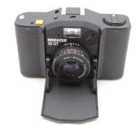 Los 11002 <br>Fotoapparat "Minox 35 GT", in Bereitschaftstasche, Funktion nicht geprüft
