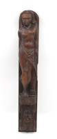 Los 15033 <br>Wandrelief, Holz, älter, wohl Möbelapplikation, leicht wurmstichig, H-60,5cm.