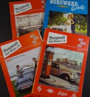 Los  <br>14 Hefte über Borgward-Autos, ab ca. 2000-2015