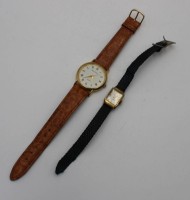 Auktion 336 / Los 2038 <br>2x div. Damenarmbanduhren, David Ecory Quartz und Civis Anker  Werk steht