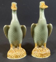 Paar Enten, China, H-11 cm