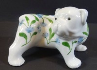 chines. Hund, Shar-Pei, bemalt, H-9 cm, L-15 cm