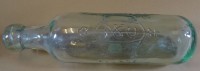 Torpedoflasche "R.M. Mills&amp;Co" Bourne, L-22 cm