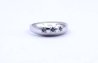 Auktion 331 / Los 1038 <br>835er Silber Ring mit Farbsteinen, 2,8g., RG 59