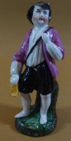 Los 8033 <br>Junger Mann mit Laute, 19.Jhd., H-13 cm