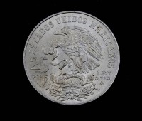 25 Pesos 1968, Mexico, D.38,0mm, 22,5g.