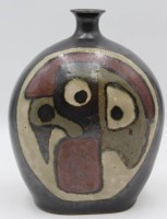 Los 9044 <br>Vase, Kunstkeramik, signiert ?, H-21cm.
