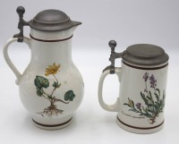 Los 9056 <br>2x div. Krüge, Villeroy &amp; Boch, Botanica, ca. H-23cm.
