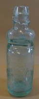 Los 10056 <br>alte  Mineralwasser mit eingearbeiteter Kugel als Verschluss "G.L.Zissell", H-18 cm