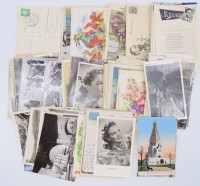 Auktion 331 / Los 6016 <br>Konvolut alter Postkarten, haupts. Nachkriegszeit, BRD und DDR