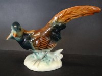 Los  <br>Fasan, bunt bemalt, nur Nummern, H-12 cm, L-17 cm