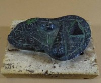 Los  <br>Versteinerung oder ähnliches?, H-4 cm, 7x10 cm