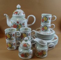 Kaffeeservice für 6 Personen "Villeroy&amp;Boch" Summerday, 22 Teile