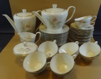 Kaffee-Teeservice für 12 Personen "Rosenthal" Pariser Frühling, 40 Teile