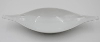 Anbietschale, Hutschenreuther, Weißporzellan, H-ca. 4cm B-30,5cm.
