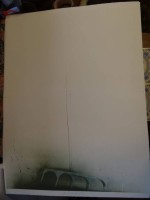 Peter PAUL (1943-2013), Farblithografie, ..für Frau Zürcher, BG 75x56 cm
