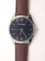Auktion 500011 / Los  <br>HAU "Pierre Cardin", Quartz, Lederarmband, ungetragen, Ø Gehäuse: 4 cm, Funktion nicht geprüft