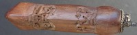 Auktion 332 / Los 15060 <br>Alter Flammenkris mit Holzgriff, L-40 cm