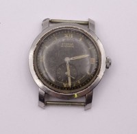 Herren Armbanduhr "Eterna",Automatikwerk,Werk läuft kurz an, D- 34mm, Alters-und Gebrauchspuren