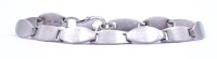 Auktion 332 / Los 1252 <br>Armband, Silber 0.925, mit Karabinerverschluss,L. 19cm, 13,6g.