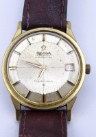 Herren Armbanduhr "Omega Constellation",Chronometer,Automatikwerk,Werk läuft, D-34mm,Stahl/Gold,Cal. 561,Alters-und Gebrauchsspuren