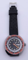 Bastler Armbanduhr Zifferblatt"Ermano" quartz - Zusammenbau mit Automatikwerk "Kotana", Werk läuft, Gehäuse D. 41mm