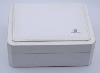 Uhrenbox " Jaeger - LeCoultre", weiß, 6,0x16,5x13,0cm