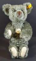 Steiff-Teddy, komplett und neuwertig, H-38 cm, Nr. 000317, Brummstimme
