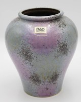 Auktion 336 / Los 9034 <br>Keramikvase, Bay, Nr. 600 20, H-20cm.