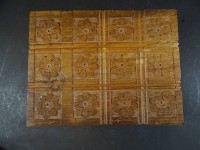 Auktion 500009 / Los  <br>Holzkasten, Shishan-Schnitzerei Indien,  7,5x20x16 cm