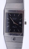 Auktion 332 / Los 2092 <br>Herren Armbanduhr "Certina" Mod. Newport, Quarzwerk, Stahl, Gehäuse 26 x 33,3mm, Band mit Tragespuren, Funktion nicht überprüft
