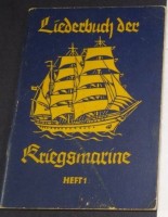Auktion 332 / Los 7136 <br>Liederbuch der Kriegsmarine, Bd. 1