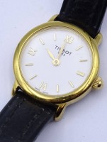 Auktion 332 / Los 2101 <br>Damen Armbanduhr "Tissot",Quartzwerk,D- 23mm,Funktion nicht überprüft
