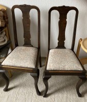 Auktion 332 / Los 14018 <br>2 Stühle um 1920