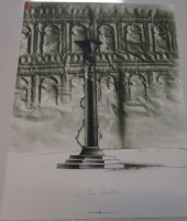 Auktion 332 / Los 5019 <br>Peter PAUL (1943-2013) , orig. Lithografie, Widmung ..für Frau Zürcher, BG 64x49 cm
