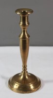hoher Leuchter, Bronze, 19. Jhd., H-26cm.