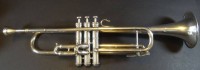 Los 16052 <br>Trompete "Weltklang", L-55 cm, guter ZUstand