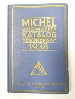 Michel Briefmarken Katalog. Europa, Verlag des Schwaneberger Album, Leipzig 1938, sehr guter Zustand