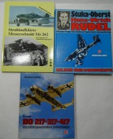 3 Bildbände Luftwaffe: M. Griehl, "Dornier. DO 217-317-417", Motorbuch Verlag, Stuttgart 1987,